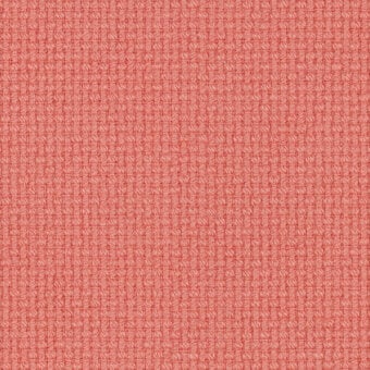 Coral bouclé fabric texture displaying a regular grid of raised knots, matte finish, Lapalma Nobel Gabriel collection, Nobel 64271.